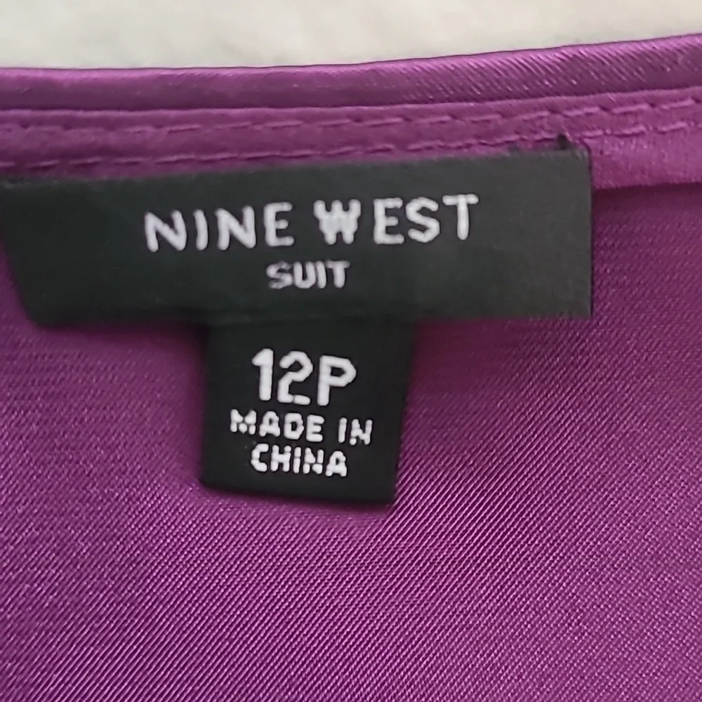 Nine West top sleeveless size 12P - Picture 5 of 6